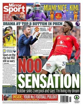 Mirror back page