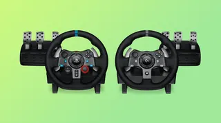 logitech g29 and g920 racing wheels and pedals