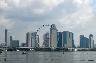 Singapore’s skyline. Three Chinese nationals received jail terms for a social media-fuelled burglary spree targeting wealthy homes in the city state. Photo: AFP