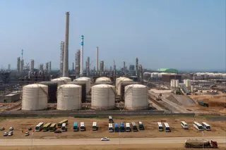 Hengli Petrochemical in Dalian, Liaoning province, has been accused by the United States of links to the Iran oil trade. Photo: Reuters