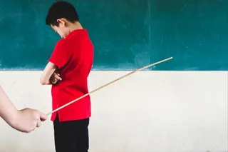 The World Health Organization asserts that corporal punishment increases behavioural problems, impairs socio-emotional development and, crucially, violates children’s rights to good health and physical integrity. Photo: Shutterstock