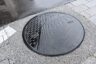 A manhole cover