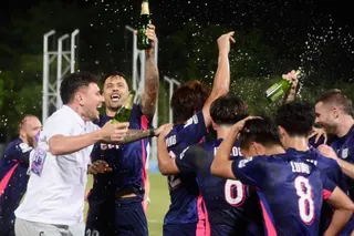 Kitchee won the league last month but remain in the dark over which Asian competition they will enter next season. Photo: Jonathan Wong