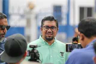 Anthony Loke’s political secretary has lodged a police report against blogger Chegubard over a Facebook post. — Picture by Raymond Manuel