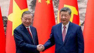 Vietnam leader To Lam's China trip yields rail, airline, security deals