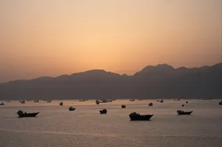 Ships and boats in the Strait of Hormuz. Photo: Reuters