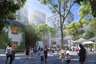 An artist’s illustration of Westlake 66, located in Hangzhou’s Wulin central business district, which spans about 390,000 square metres (4.2 million sq ft). Photo: Hang Lung