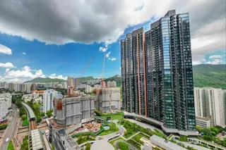 Pavilia Farm III is coming up above Tai Wai MTR station Photo: Handout