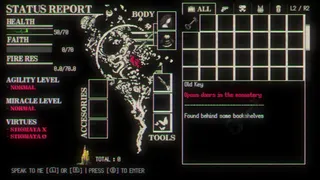 metamorphosis menu screen