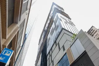 A 69-year-old American woman fell to her death from the 29th floor of Hotel Indigo in Wan Chai. Photo: Handout