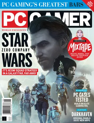 PC Gamer magazine issue 421 Star Wars Zero Company