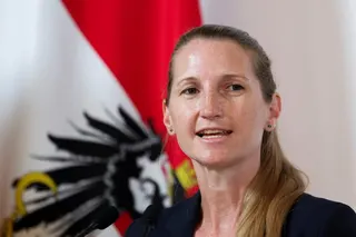 Sylvia Mayer, the head of Austria’s main domestic intelligence agency. Photo: Reuters