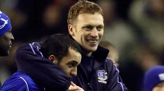 Leon Osman and David Moyes