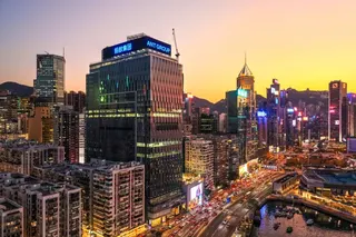A view of the One Causeway Bay building, home to Ant Group in Hong Kong. Photo: Dickson Lee