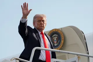US President Donald Trump said his upcoming visit to China will be great. Photo: AP
