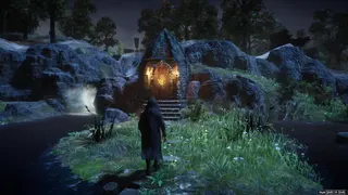 Entering the crypt in Masters of Albion