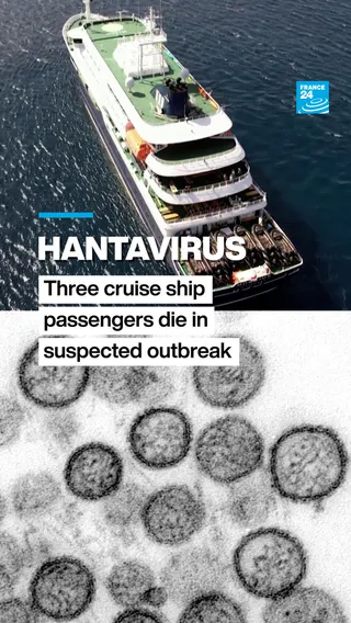 Hantavirus: Three cruise ship passengers die in suspected outbreak
