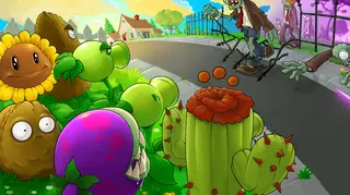 Plants vs Zombies cover art