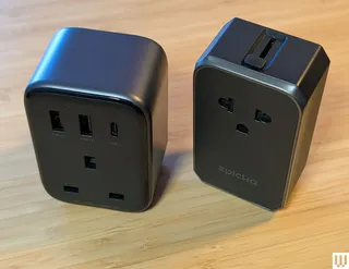 Image may contain Adapter Electronics Plug Speaker Electrical Device and Electrical Outlet