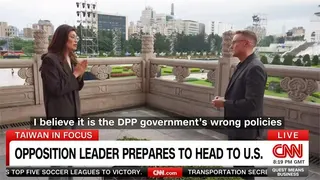 CNN專訪鄭麗文談軍購.鄭習會 質疑「成北京棋子」