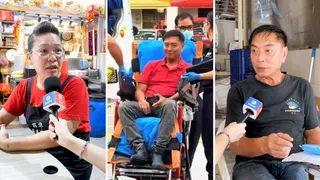 鸡饭嫂：动手不对主动报警 黄奕良：微笑是要说没事