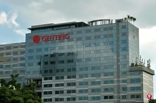 云顶新加坡于星期二（5月12日）闭市后发布截至3月底的第一季业务报告，博彩业务营收同比下跌8%至4亿零337万元；非博彩业务营收同比增长8%至2亿零407万元。 （档案照片）