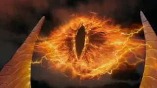 The Eye of Sauron at the tp of Barad-dûr in The Lord of the Rings: The Two Towers.