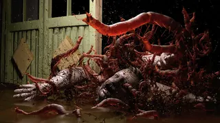 The Slither, deeply unnatural worms, infest a corpse