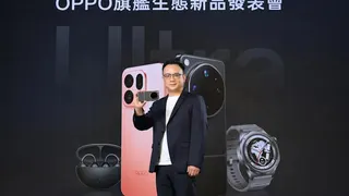 OPPO台灣總經理劉金表示，台灣手機市場目前呈現「總量萎縮、銷售額成長」的狀況，也就是量減額增。（OPPO提供）