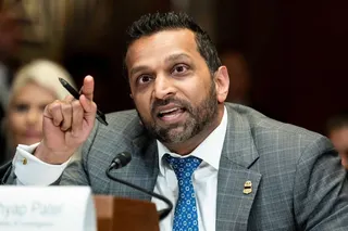 FBI Director Kash Patel speaks at a Senate hearing  in Washington on Tuesday. Photo: dpa