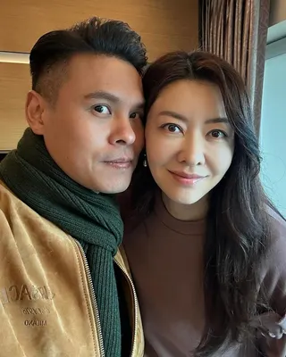 熊黛林嫁給富商郭可頌後，榮升豪門少奶奶，並育有一對可愛的雙胞胎女兒。翻攝IG＠lynnx1010