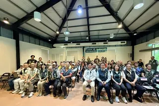 郭國文舉辦超過13場里長座談會 落實承諾獲基層力挺連任主委 13