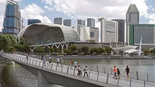 新加坡企业在AI应用方面，已从早期探索阶段迈向部署阶段，惟在人才策略方面的布局明显滞后。（法新社档案照）
