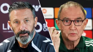 Derek McInnes and Martin O'Neill