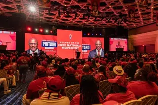A Free National Movement election meeting