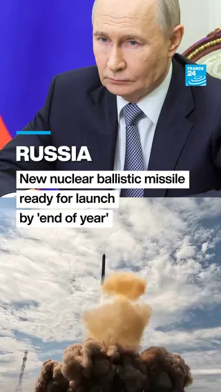 Russia announces new nuclear missile ready to launch by end of year