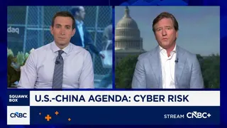 We have to keep the frontier chips out of the hands of China, says Chris Krebs