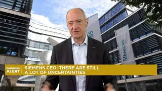 Siemens CEO: "very demanding" geopolitical environment