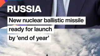 Russia announces new nuclear missile ready to launch by end of year