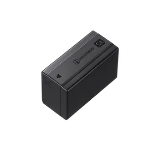 <em>The chunky new NP-SA100 battery.</em>