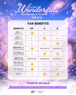見面會福利圖。（圖／Flux沐璨國際提供）
