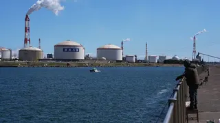 2026年3月15日，日本東京近郊的鹿島煉油廠。（美聯社）