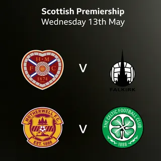 Scottish Premiership top-six fixtures