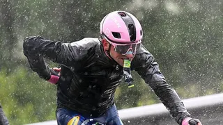 Giulio Ciccone on stage 5 of the Giro d'Italia