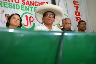 Prosecutors seek 5-year sentence for Peruvian presidential hopeful Sanchez ahead of election runoff