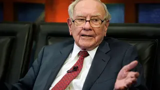 股神巴菲特（Warren Buffett所）提出用來衡量股市估值高低的重要指標。（資料照，美聯社）