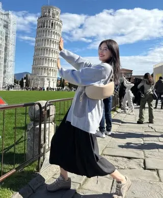 高圓圓個性開朗，會給老公獨立空間。（圖／翻攝自高圓圓IG）