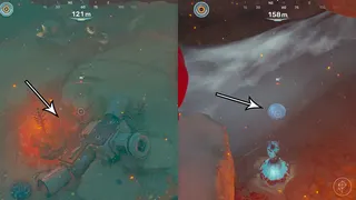 An oxygen tunic at the Tadpole Pens in Subnautica 2.
