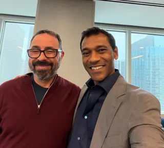 Benchmark general partner Eric Vishria, Cerebras Systems co-founder CEO Andrew Feldman