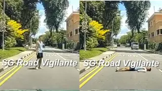 男子突然横躺马路中央 警证实已依精神健康法收押